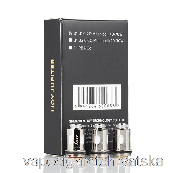 Vape Hrvatska Ijoy Jupiter Zamjenske Zavojnice 0.2ohm Zavojnice